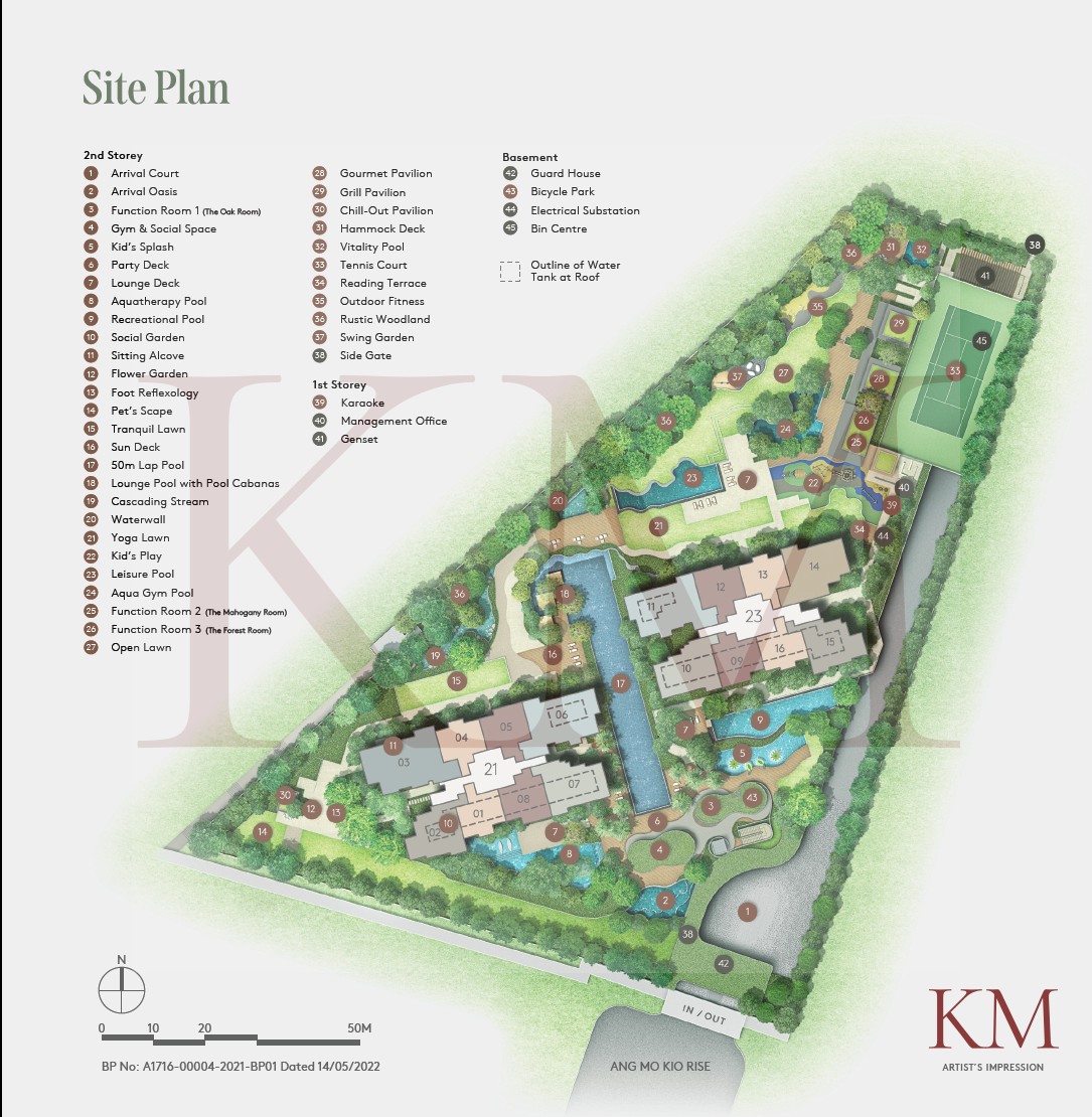 Amo Residence site plan